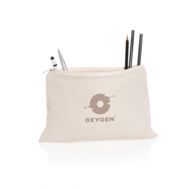 Logotrade promotional item picture of: Impact Aware™ 285 gsm rcanvas pencil case undyed